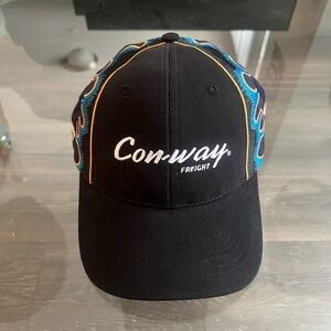 Conway Freight Racing Cap with Blue Flames